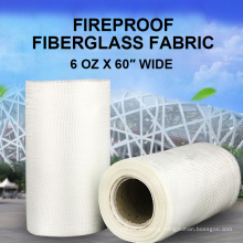 6 oz X 60 Wide Fireproof Fiberglass Fabric